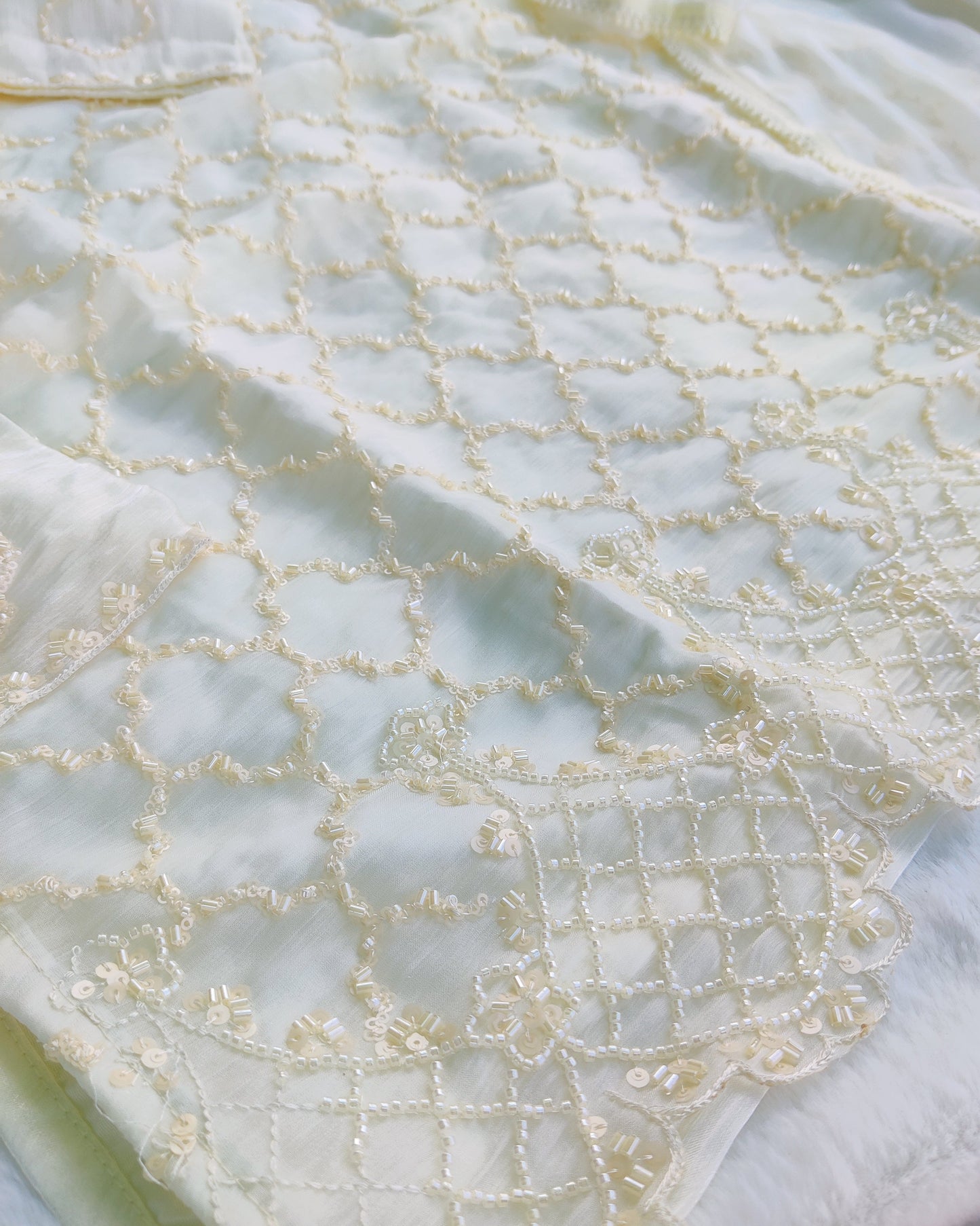 Zara Fendi Silk Suit Set-02