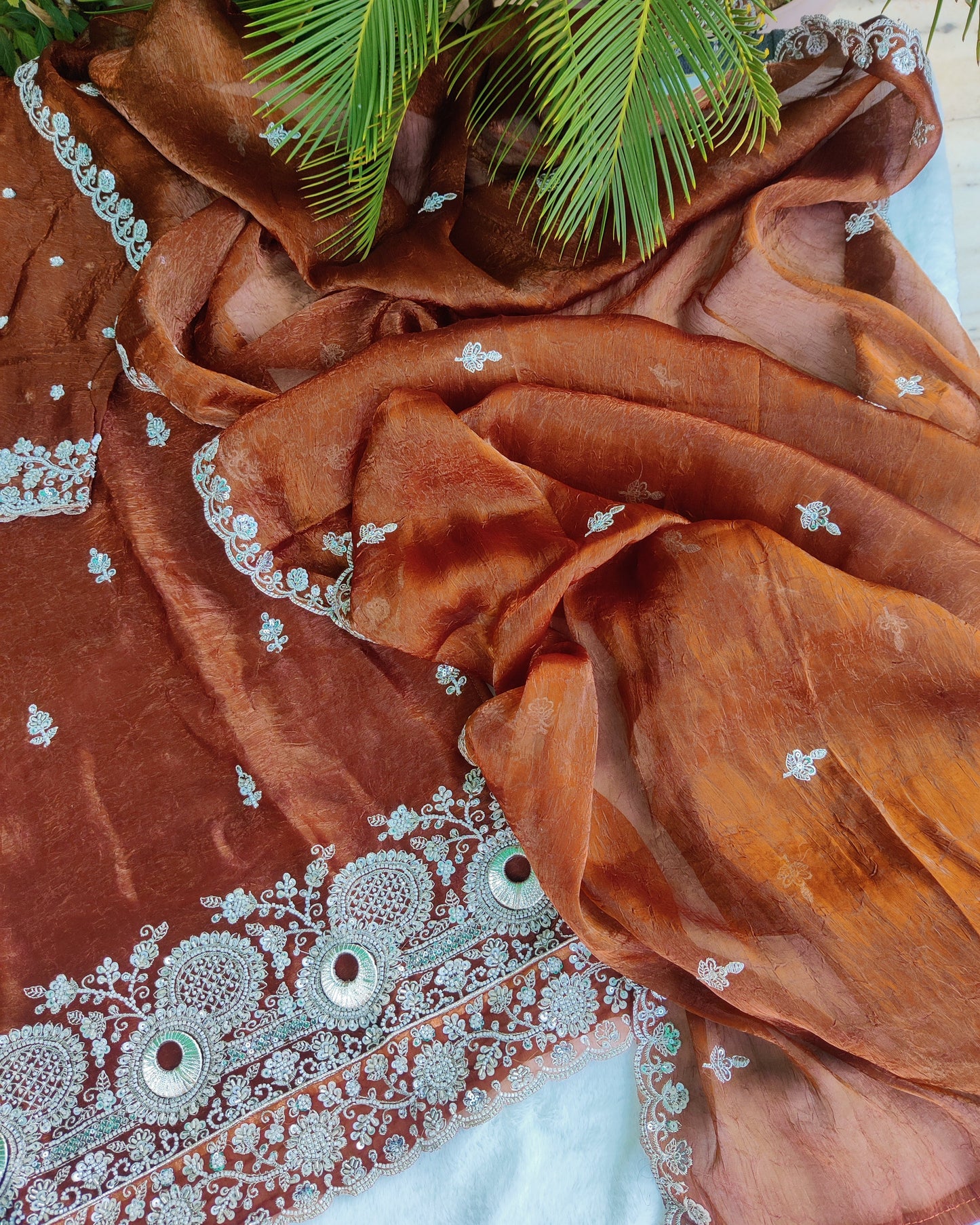 Zareen Soft Fendi Silk- Set 03