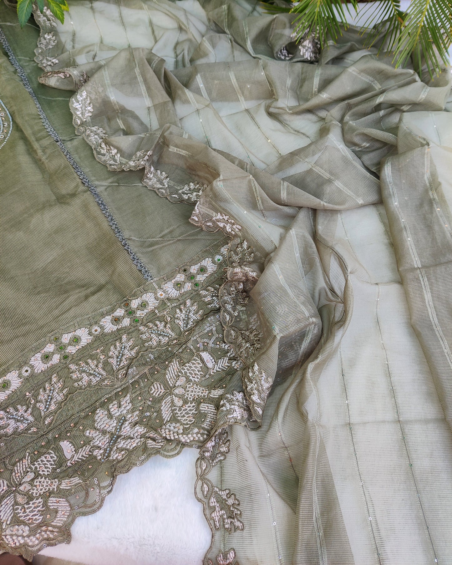 Inara Olive Royale Suit Set