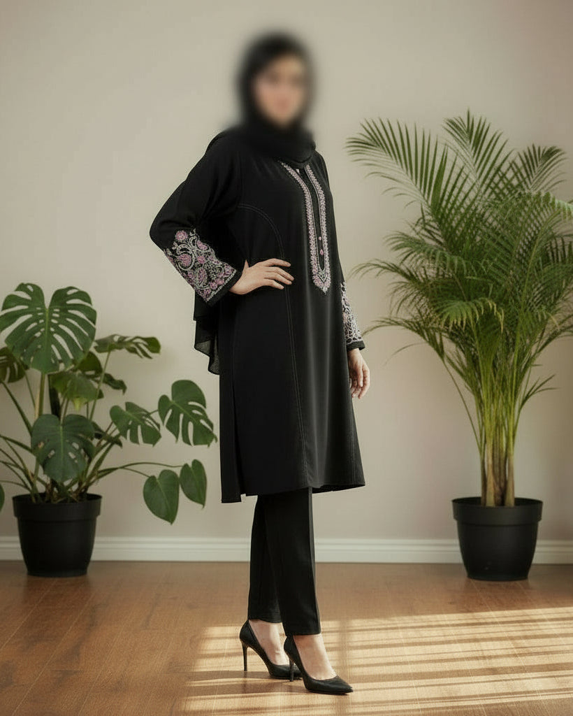 Al Amani Noir - Flex Cotton Coord Set