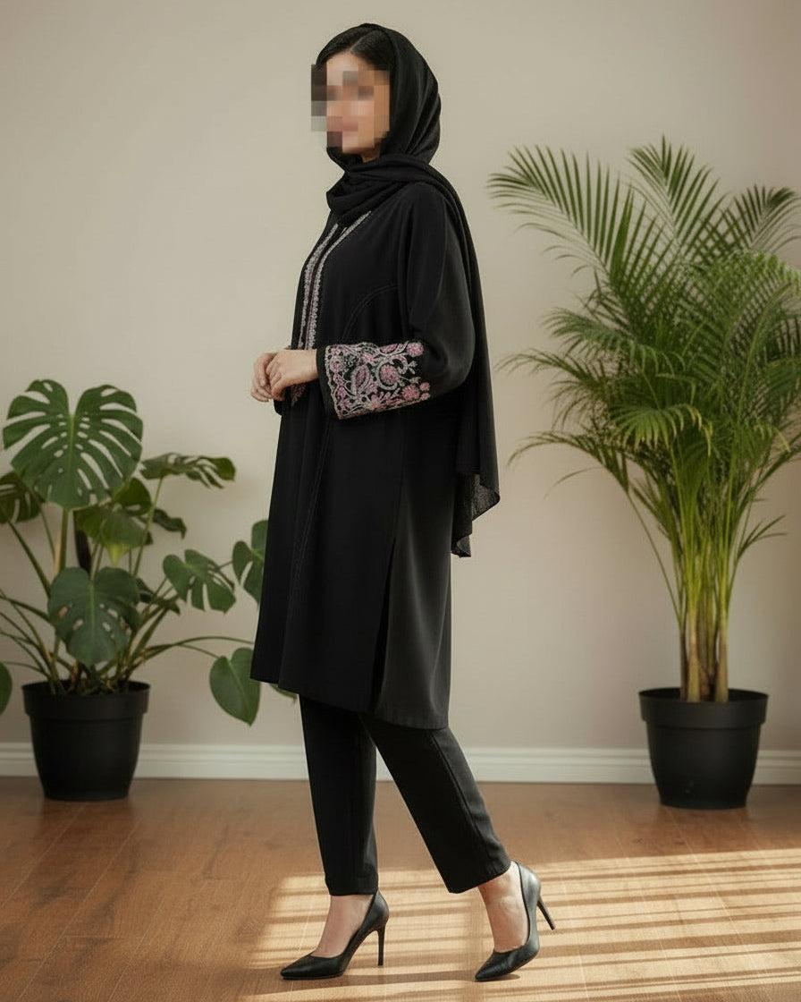 Al Amani Noir - Flex Cotton Coord Set