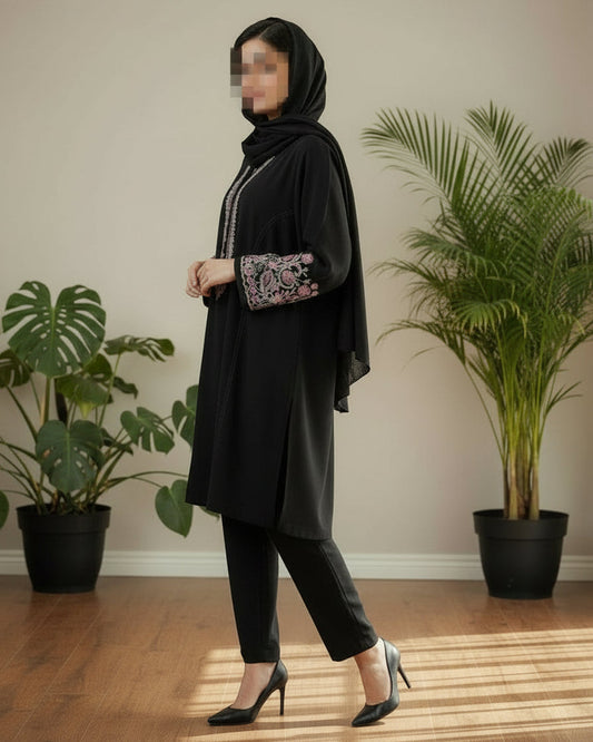 Al Amani Noir - Flex Cotton Coord Set