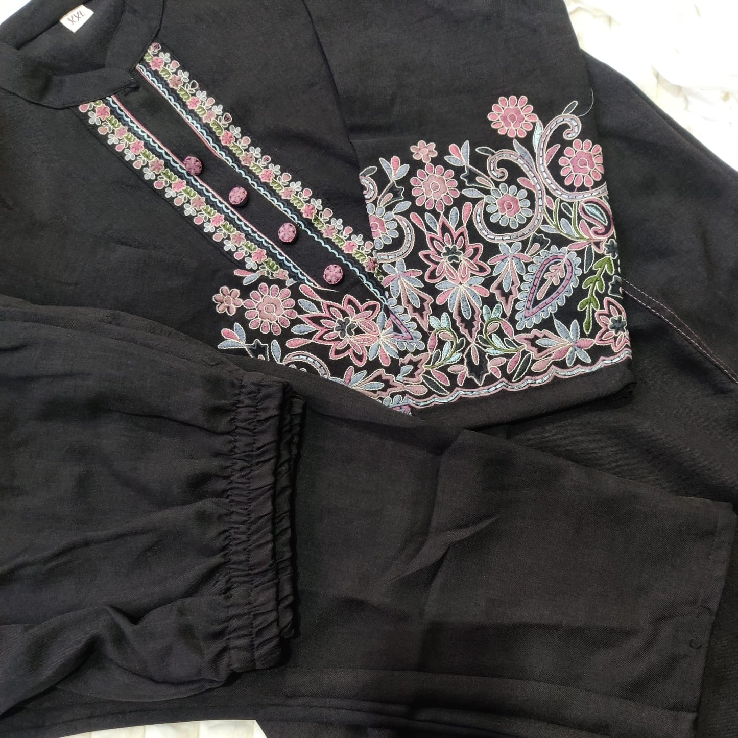 Al Amani Noir - Flex Cotton Coord Set