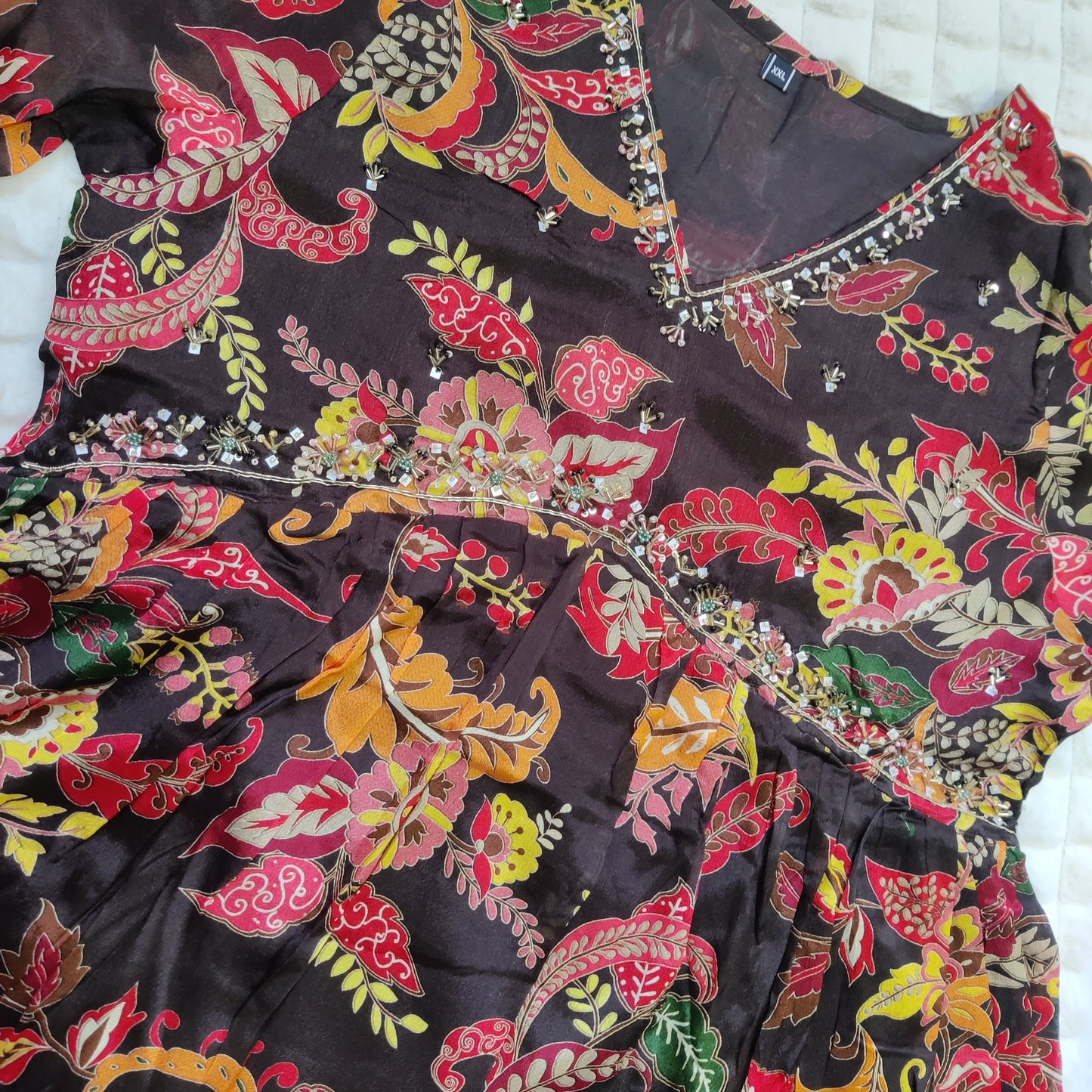 Perfect Brown - Pure Chinon Suit Set