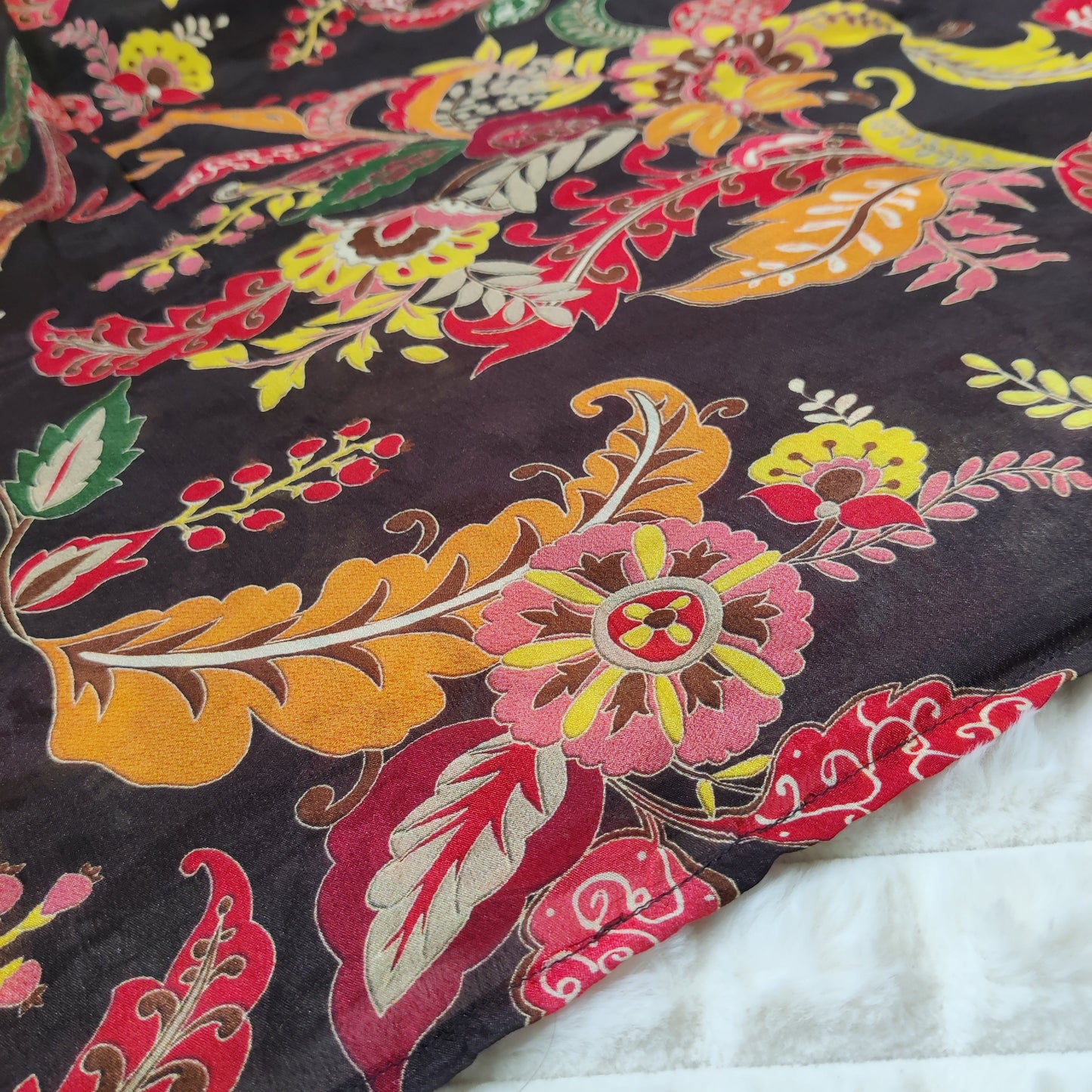 Perfect Brown - Pure Chinon Suit Set