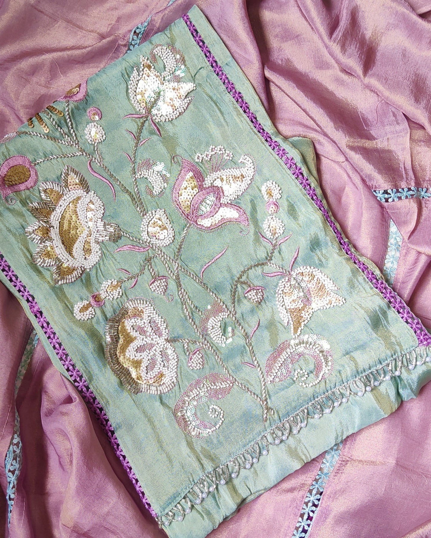 Nawabi - lavender suit