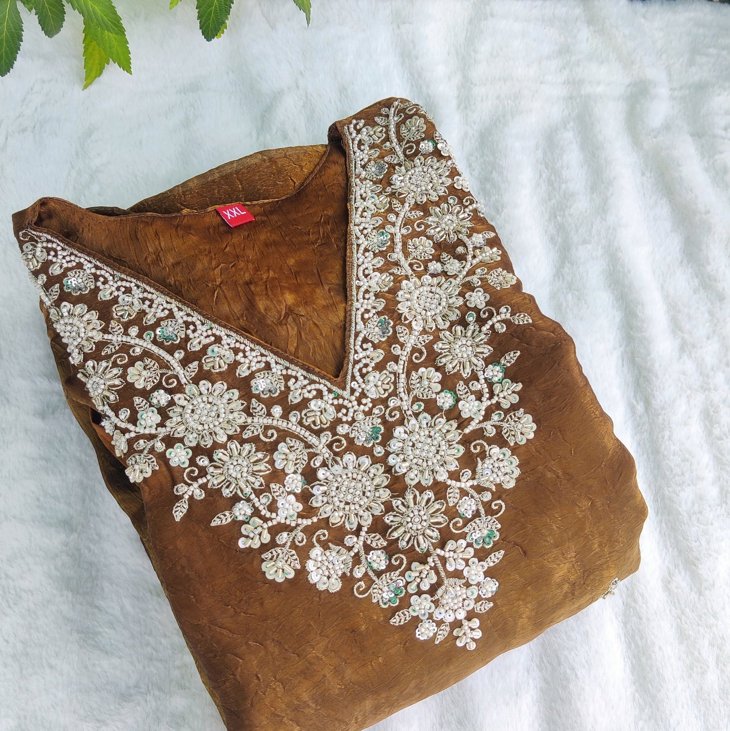 Zareen Soft Fendi Silk- Set 04