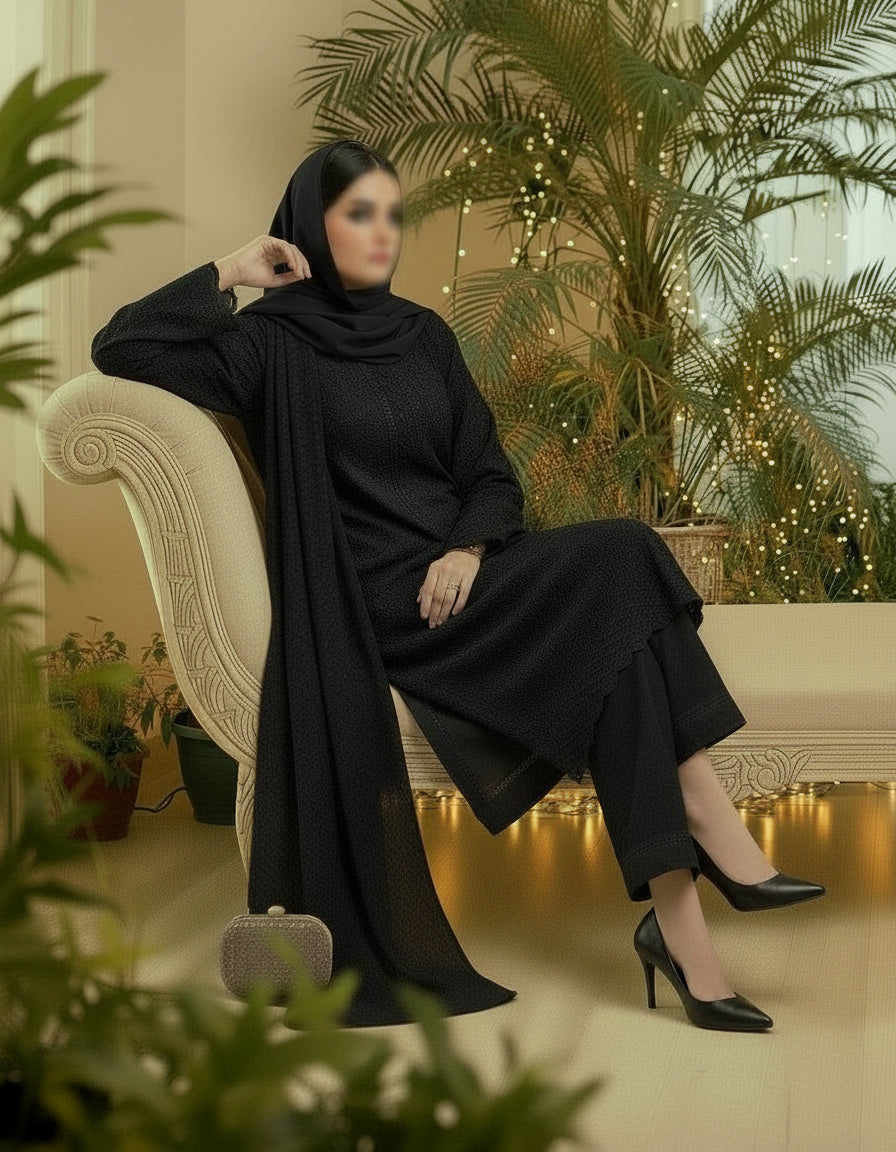 Zara Fendi Silk Suit Set-01