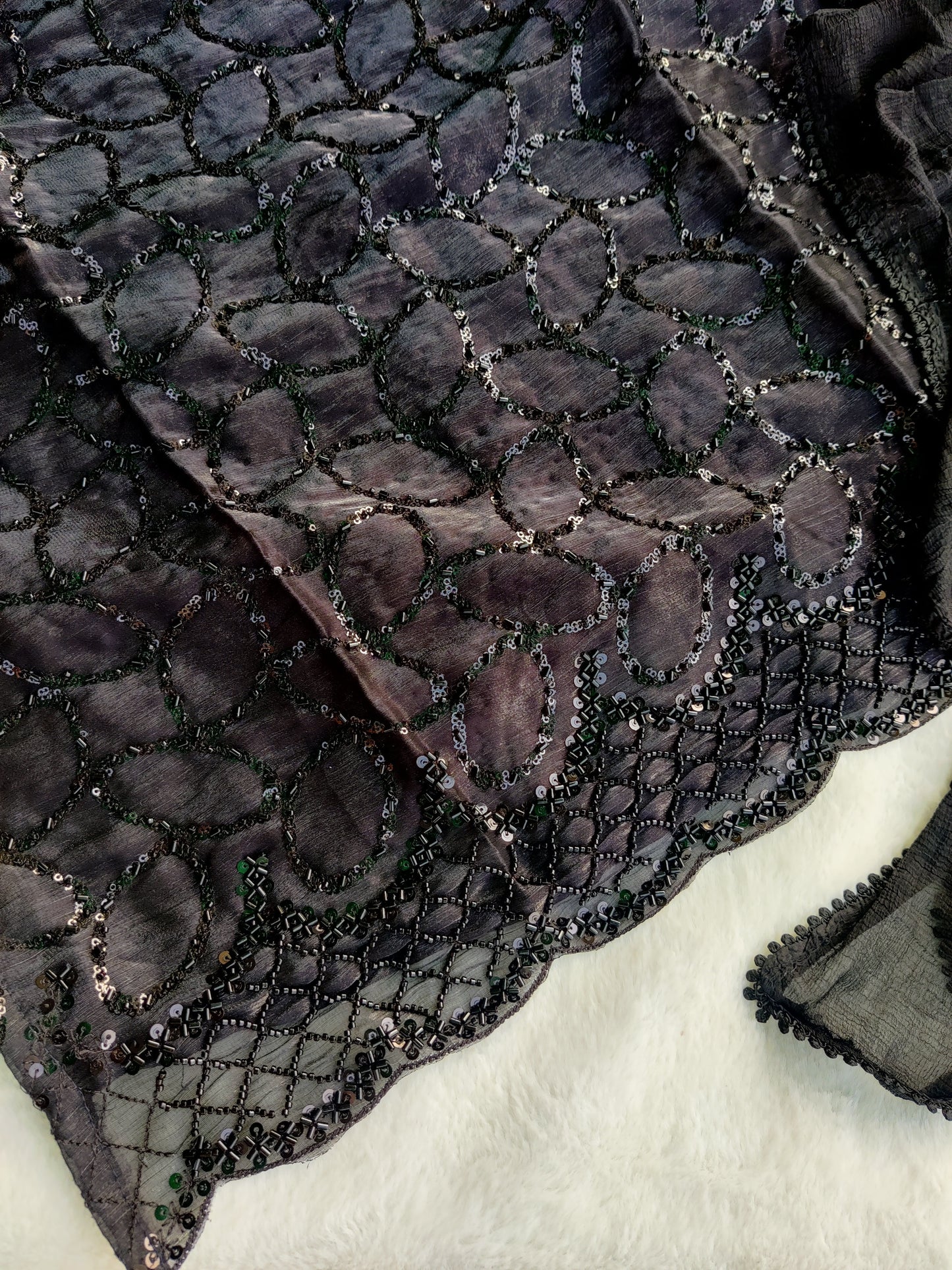 Zara Fendi Silk Suit Set-01