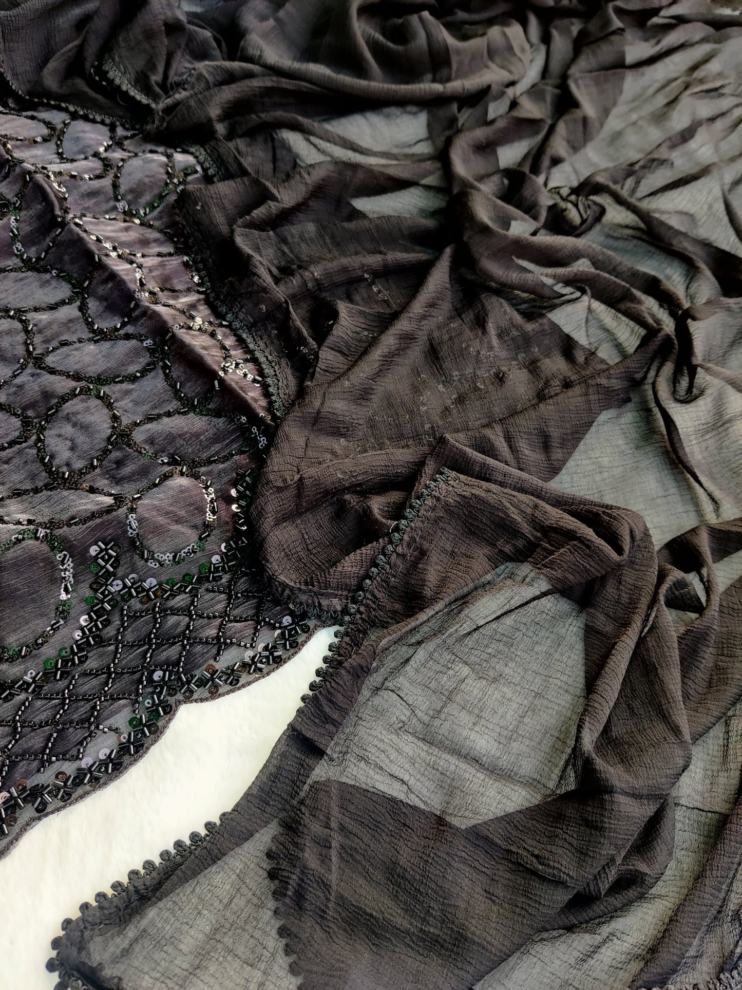 Zara Fendi Silk Suit Set-01