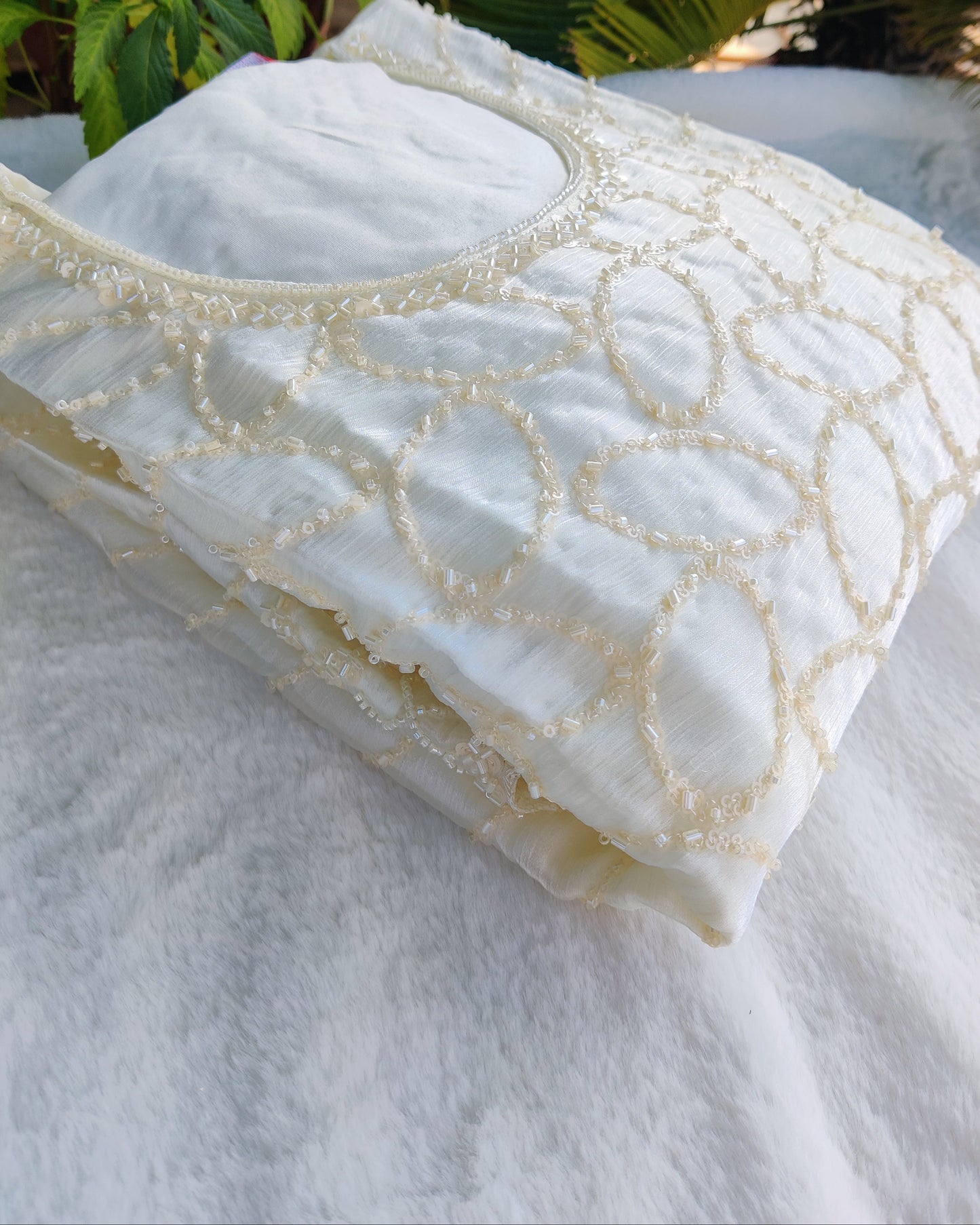 Zara Fendi Silk Suit Set-02