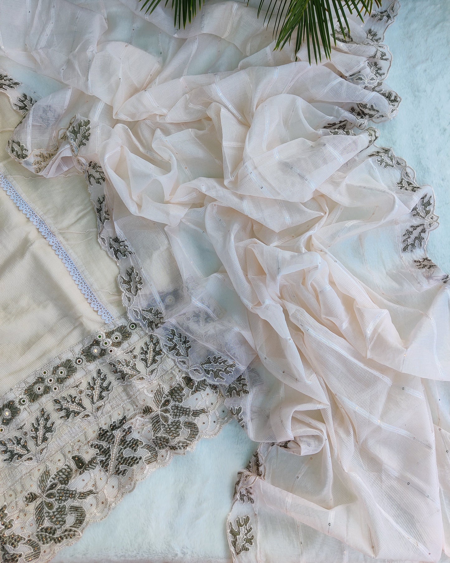 Inara Cream Royale Suit Set