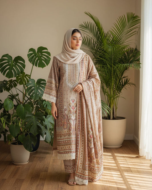 Nura Blossom Heritage Suit Set