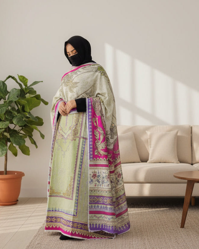 Pakistani Unstitched Lawn Suit- 02