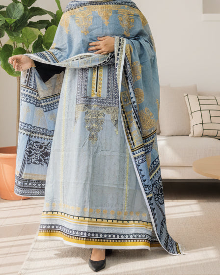 Pakistani Unstitched Lawn Suit- 04