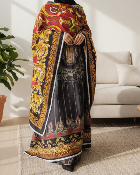 Pakistani Unstitched Lawn Suit- 03