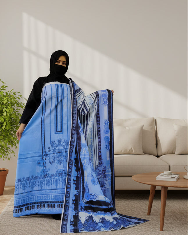 Pakistani Unstitched Lawn suit- 06
