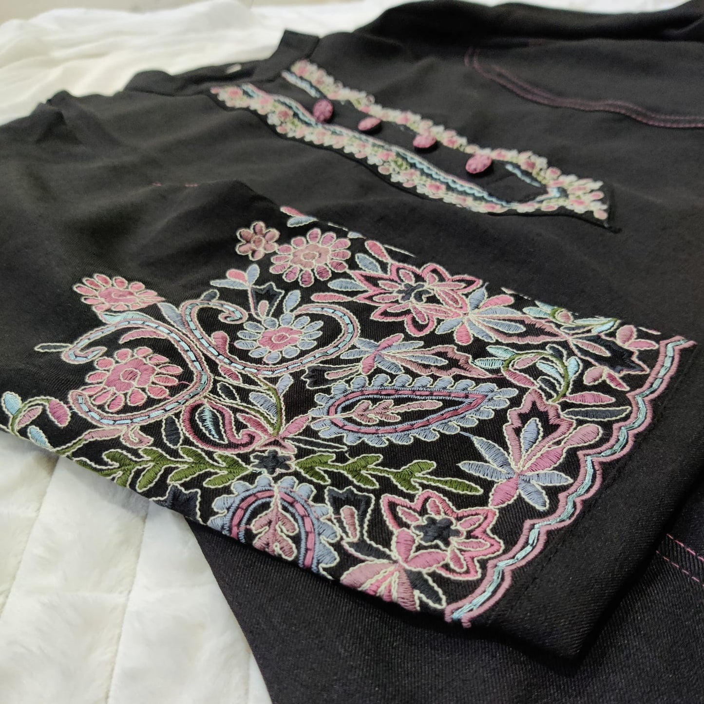 Al Amani Noir - Flex Cotton Coord Set