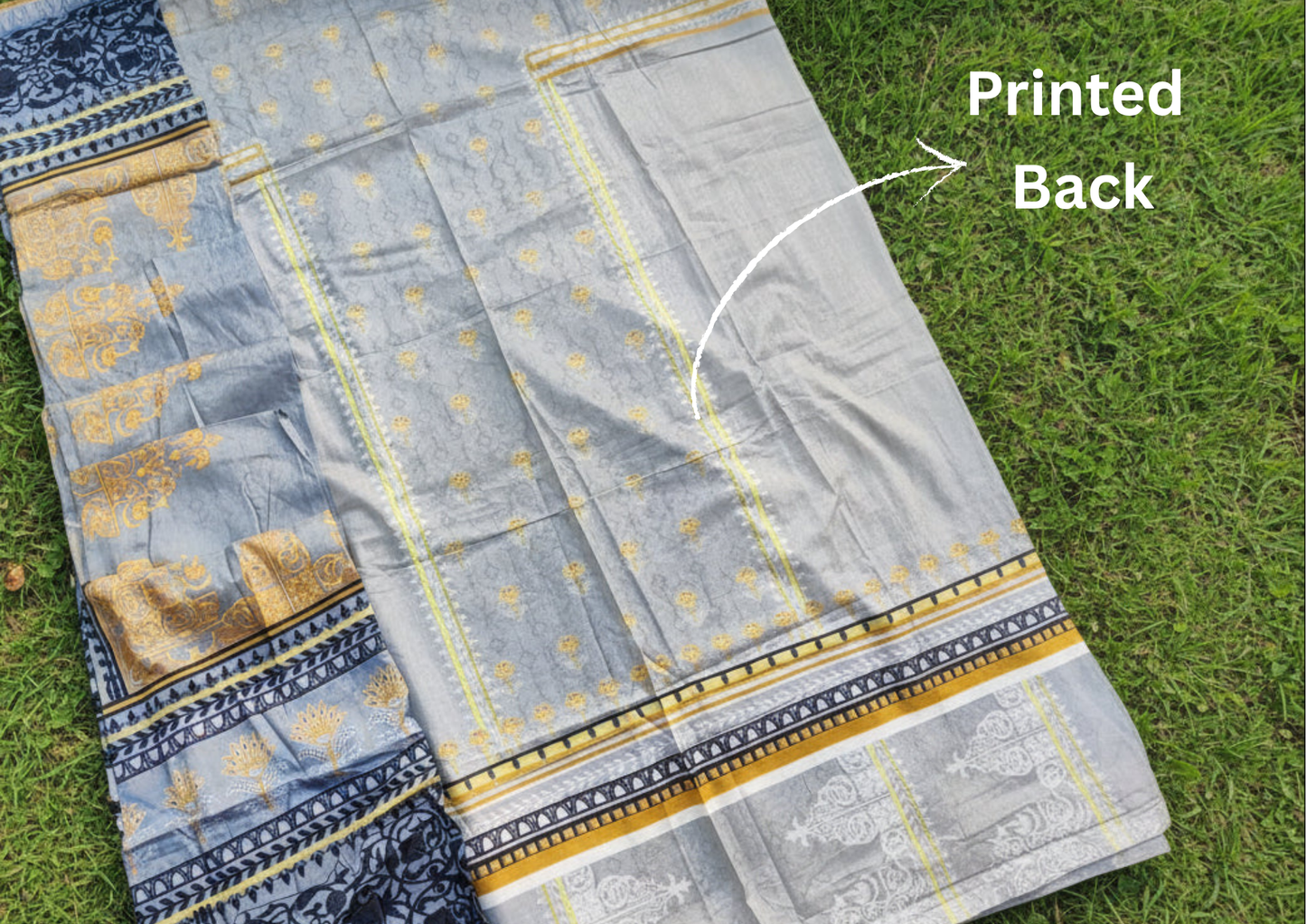 Pakistani Unstitched Lawn Suit- 04