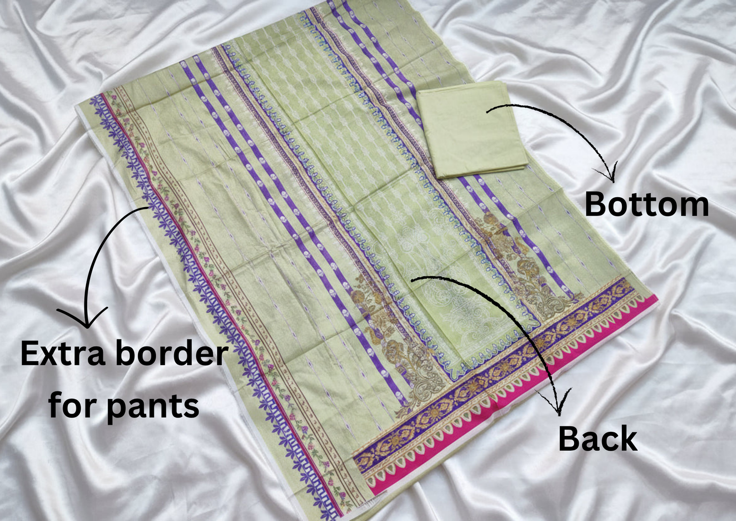Pakistani Unstitched Lawn Suit- 02