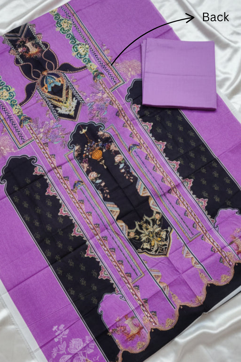 Pakistani Unstitched Lawn Suit- 05
